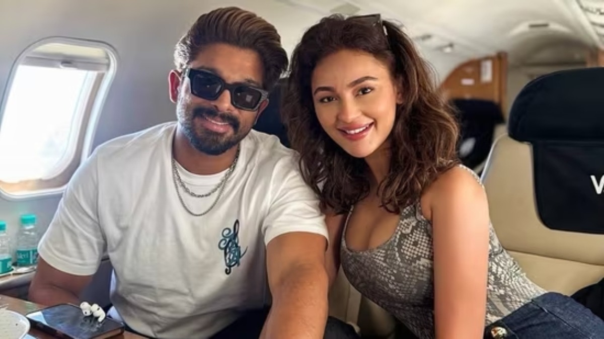 Seerat kapoor trolled for posing with allu arjun
