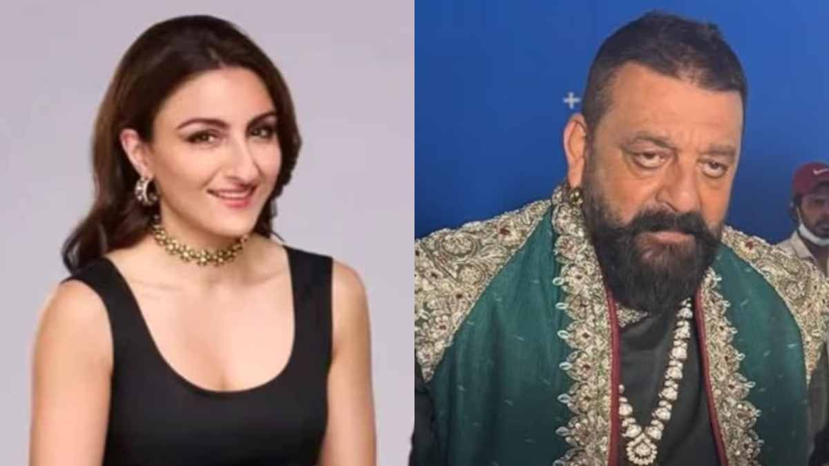 संजय दत्त ने किसका पकड़ा गला? (Photo: Screengrab)