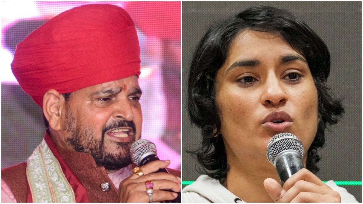 Brij Bhushan Sharan Singh,Vinesh Phogat
