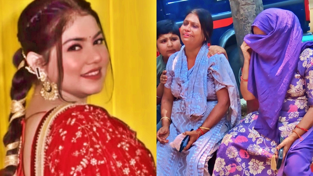 ससुराल में बेटी की मौत पर रोते-बिलखते परिजन (Photo- Screengrab)