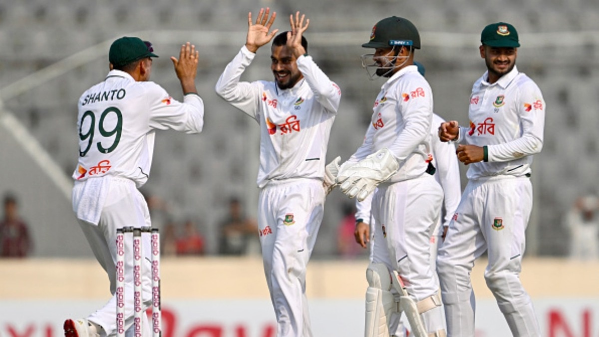 बांग्लादेश की मीरपुर टेस्ट में ऐतिहासिक जीत. (Photo: Getty)