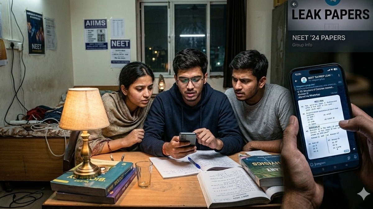 NEET paper leak