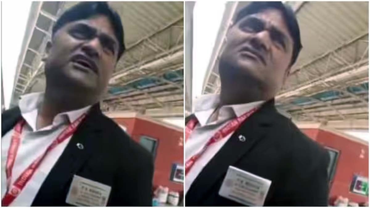Ticket checker offers Vande Bharat ticket worth Rs 700 for Rs 380 (Photos: @gharkekalesh/X)