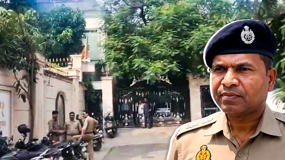 डीसीपी ने अपर्णा यादव के घर जाकर एक-एक चीज समझी (Photo: ITG)