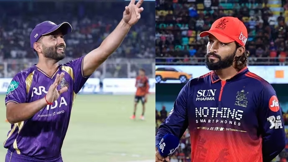 RCB vs KKR IPL 2026 Live score 