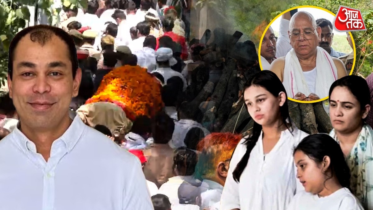 प्रतीक यादव को आखिरी विदाई देने बेटियों के साथ उमड़ा पूरा सैफई, हर आंख हुई नम