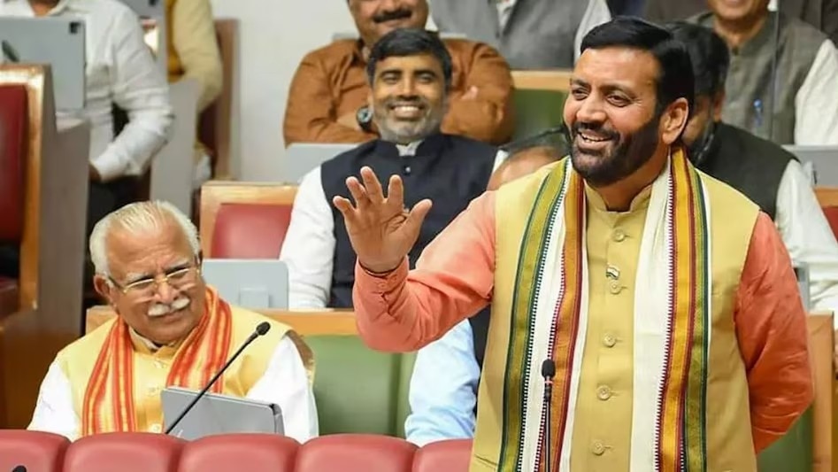 हरियाणा की सियासत के बेताज बादशाह बनते नायब सिंह सैनी (Photo-ITG)