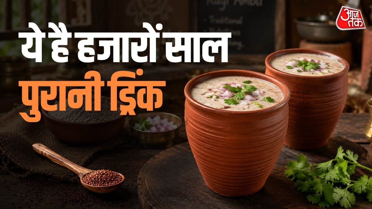 how to make south indian cooler drink ragi ambali 