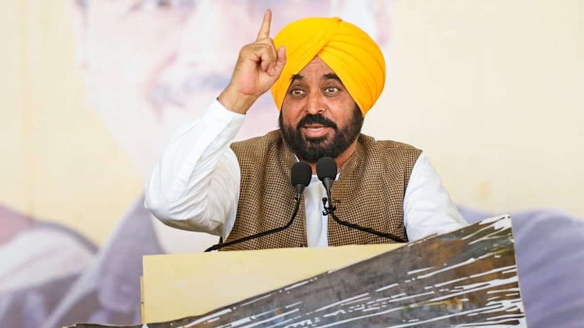 सीएम भगवंत मान ने कहा कि पंजाब में किसी योग्य मतदाता का वोट नहीं कटने देंगे (Photo: PTI)