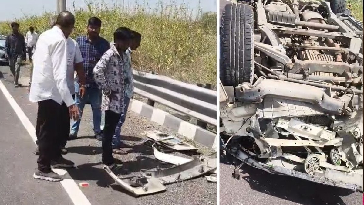 रामदेवरा दर्शन करने जा रहे 3 श्रद्धालुओं की मौके पर ही मौत.(Photo:ITG)