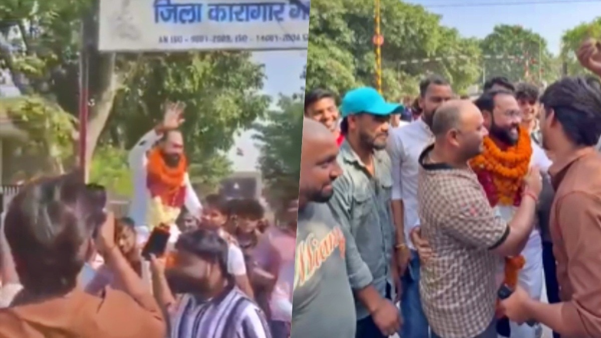 आरोपी सुशील प्रजापति हिंदू युवा वाहिनी का पूर्व नगर अध्यक्ष रहा है (Photo- Screengrab)