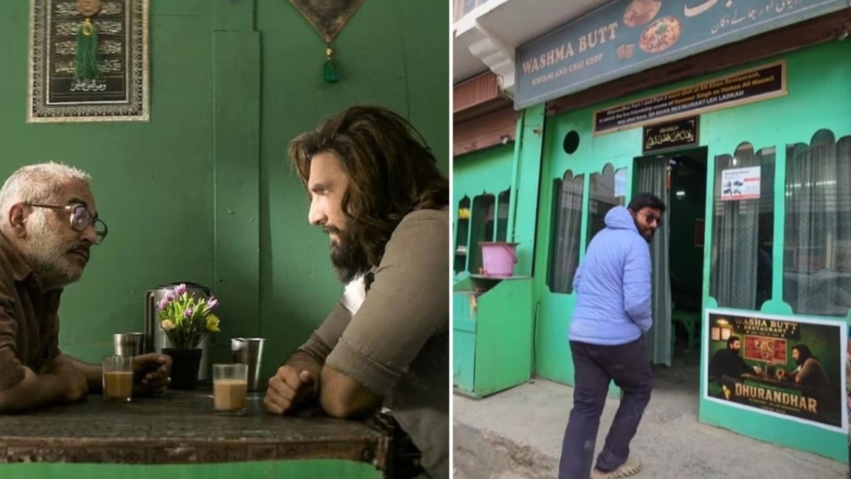 सौम्या चटर्जी नाम के एक बंगाली कंटेंट क्रिएटर को लद्दाख की सड़कों पर घूमते वक्त ऐसा सिनेमाई सरप्राइज मिला (Photo: ITG)