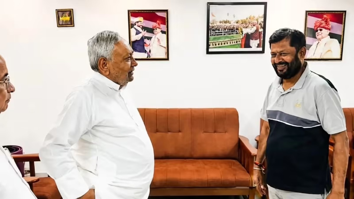 nitish kumar mlc sanjay singh jdu new rajput face
