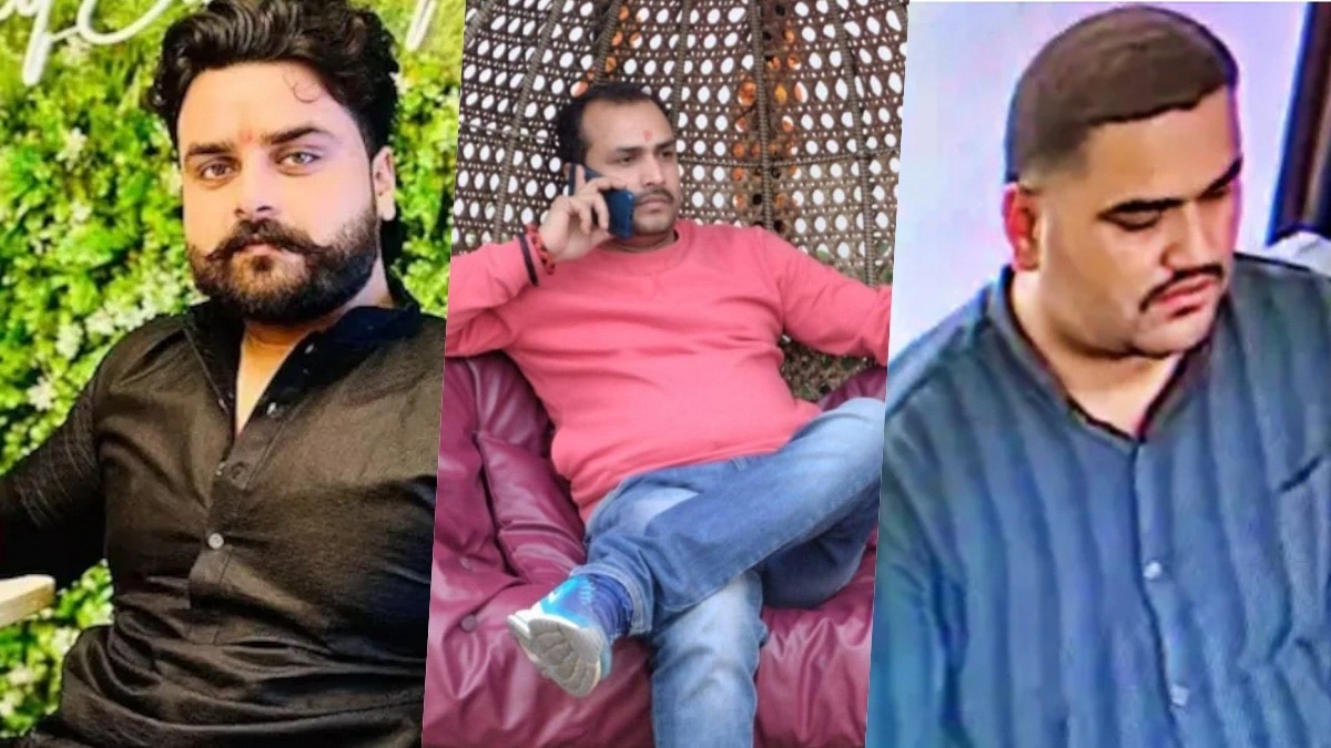 Vinay Rai alias Pampam of Ghazipur (center)