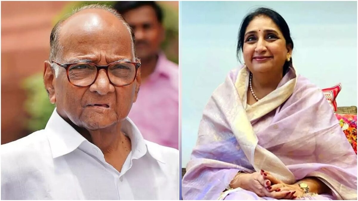 Sharad Pawar and Sunetra Pawar