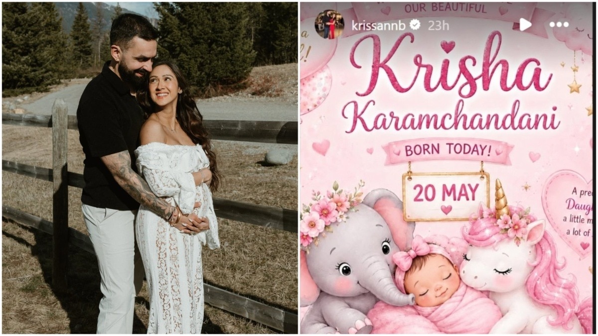 क्रिैसैन बैरेटो ने बेटी का नाम भगवान कृष्ण से जोड़कर रखा (Photo: Instagram/@krissannb)