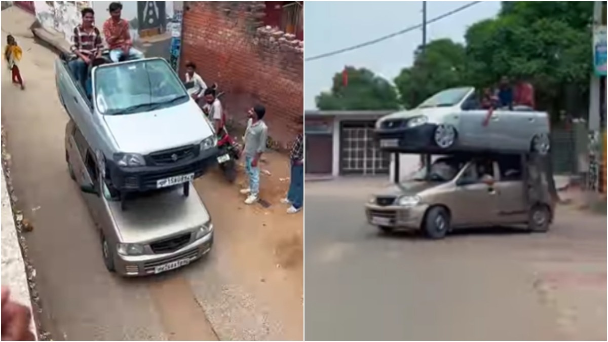 Double Decker Car Viral Video