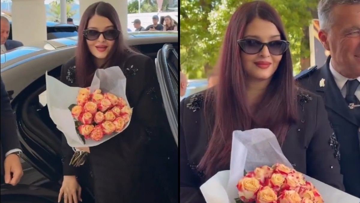 Aishwarya Rai arrives Cannes
