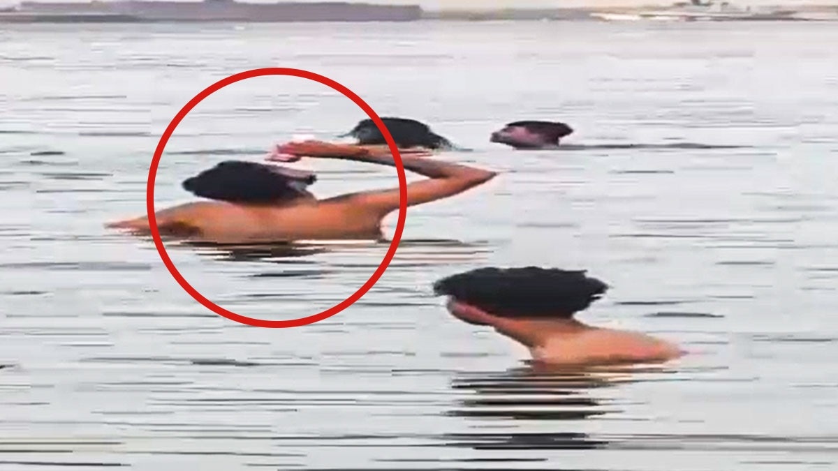 पीते युवक का वीडियो सोशल मीडिया पर वायरल. (Photo: Screengrab)