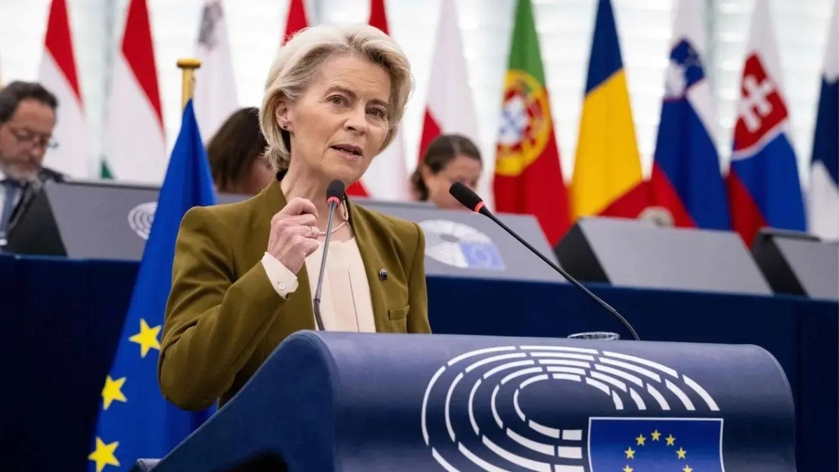 European Union President Ursula von der Leyen
