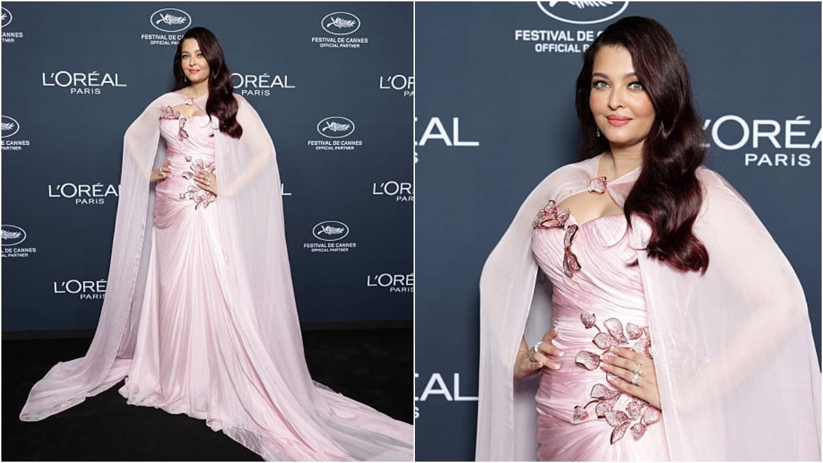 Aishwarya Rai Bachchan's second look from the Cannes Film Festival.