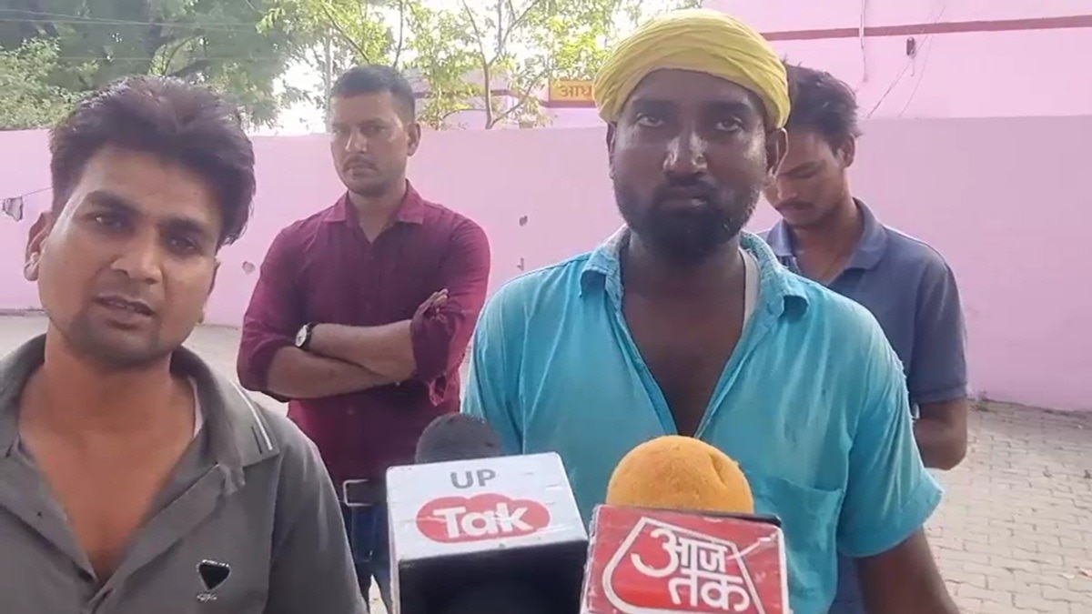 बाराबंकी में दर्दनाक हादसा. (Photo: Screengrabs)