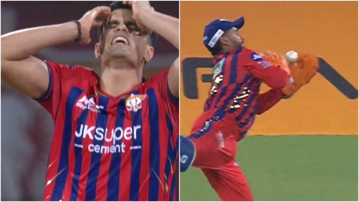 अर्जुन तेंदुलकर की गेंद पर ऋषभ पंत ने छोड़ा कैच, रिएक्शन वायरल (Photo: Screengrab) 
