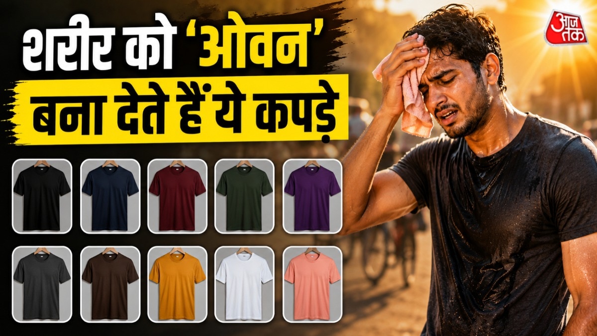 Summer Cooling Tips: गर्मी में भयंकर धूप सोखते हैं ये 3 रंग के कपड़े, शरीर को बना देते हैं 'ओवन', बीमारी को देते हैं सीधा न्योता