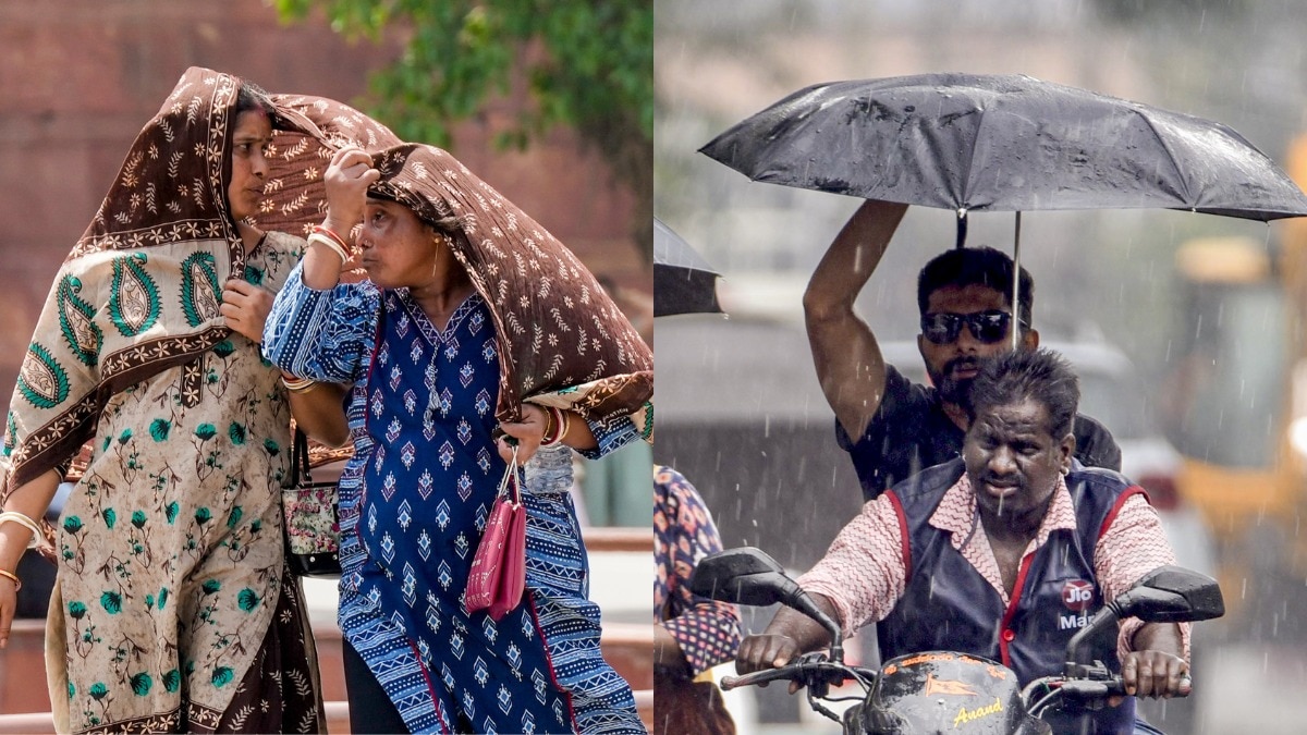 उत्तर भारत में उगलती आग, पहाड़ों पर बारिश का अलर्ट... देश में मौसम के दो रंग