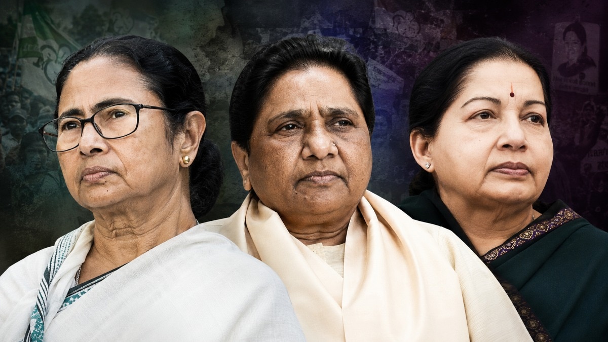 भारतीय राजनीत‍ि की 3 देव‍ियां, तीनों की पार्टी रसातल में क्‍यों?