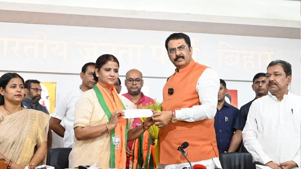 रितु जयसवाल ने 2024 लोकसभा चुनाव में आरजेडी के टिकट पर चुनाव लड़ा था. Photo ITG