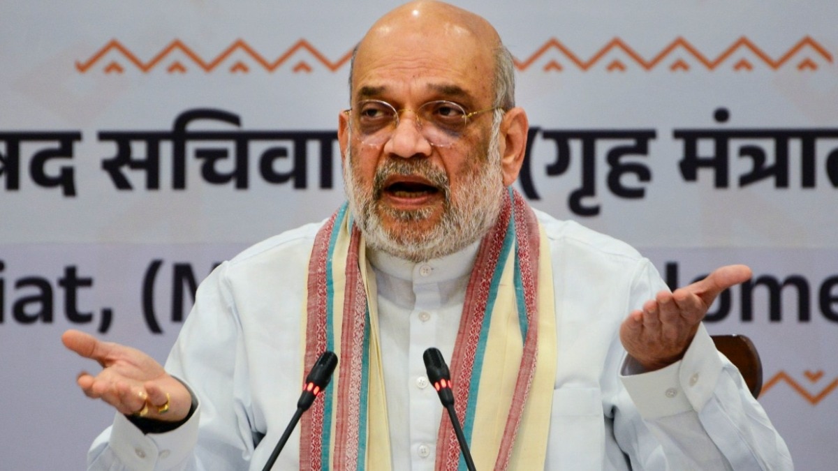 अमित शाह बीकानेर के दौरे पर हैं. (Photo: PTI)
