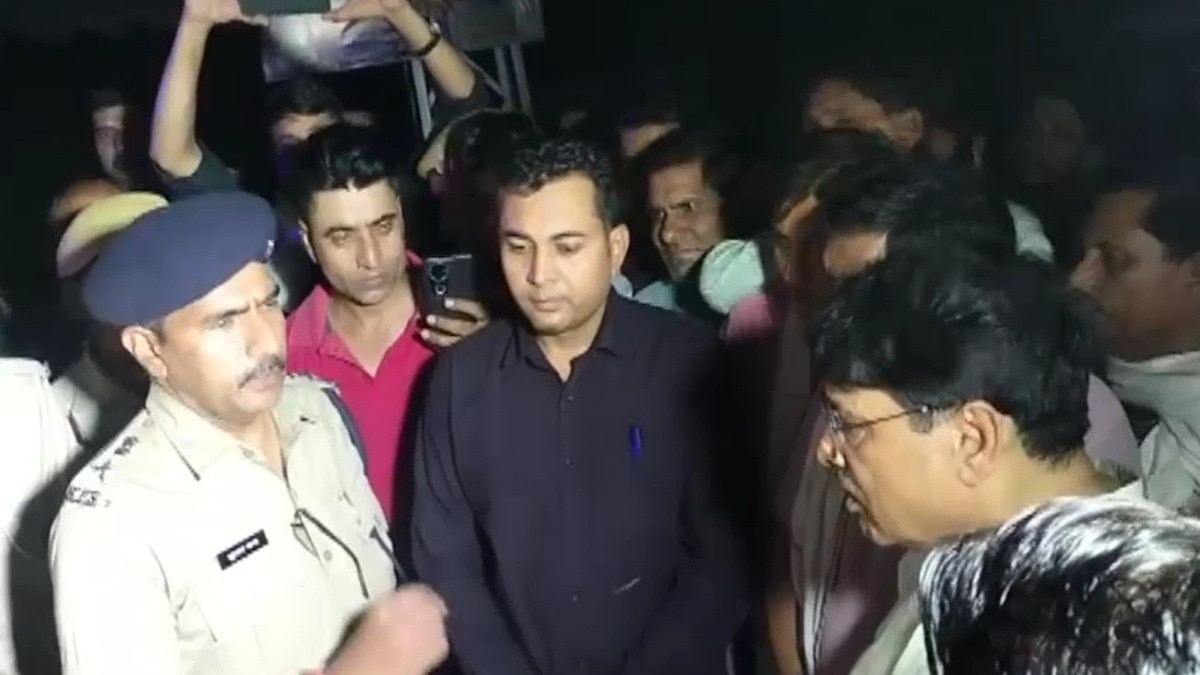 कोटा में हत्या के बाद बवाल. (Photo:Screengrabs)