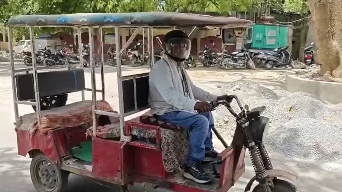  बांदा में 47 डिग्री की भीषण गर्मी का कहर. (Photo: Screengrab)
