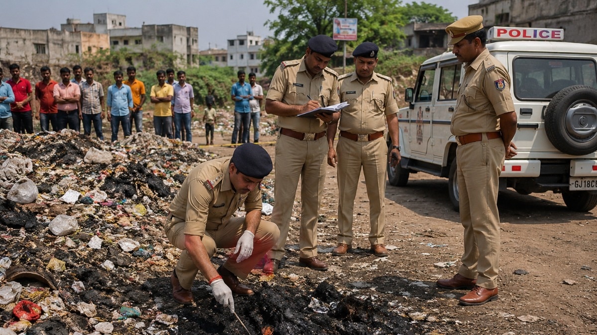 CCTV खंगाल रही पुलिस.(Photo: AI-generated)