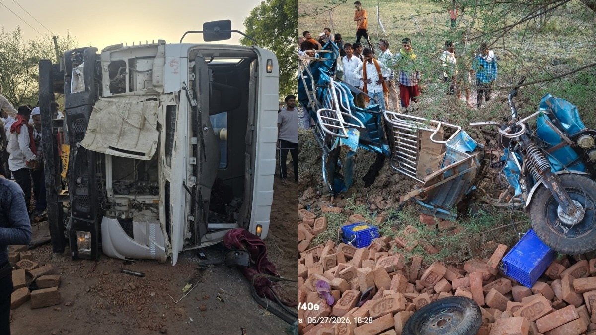 मौत से गुस्साए ग्रामीणों का हंगामा.(Photo: Siddhartha Gupta/ITG)