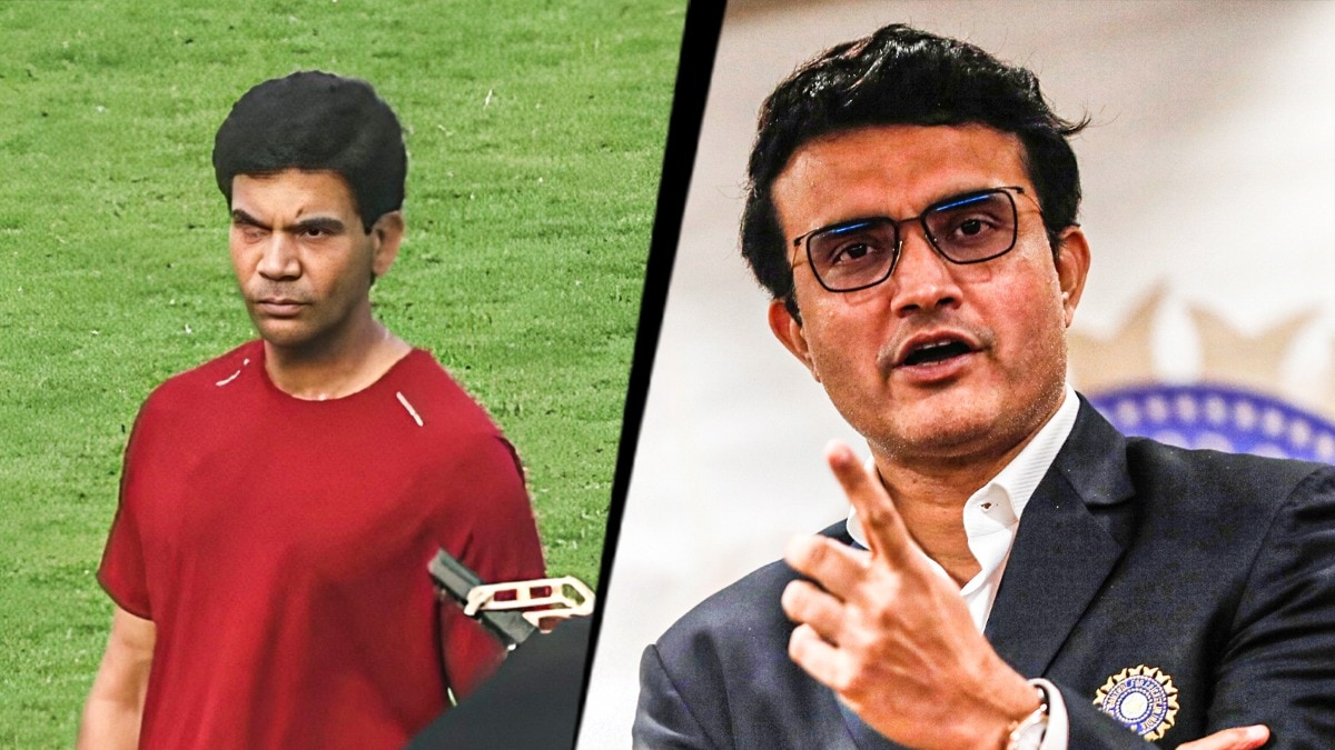 Rajkummar Rao in and as Sourav Ganguly