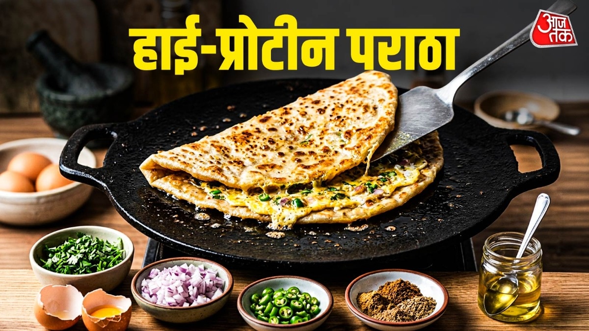 नाश्ते में बनाएं प्रोटीन-रिच क्रिस्पी अंडा पराठा, स्वाद है लाजवाब