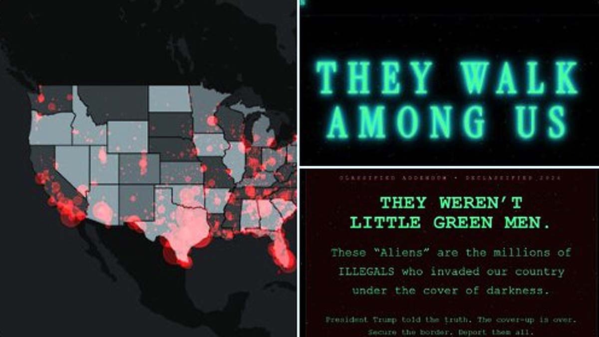White House Aliens website