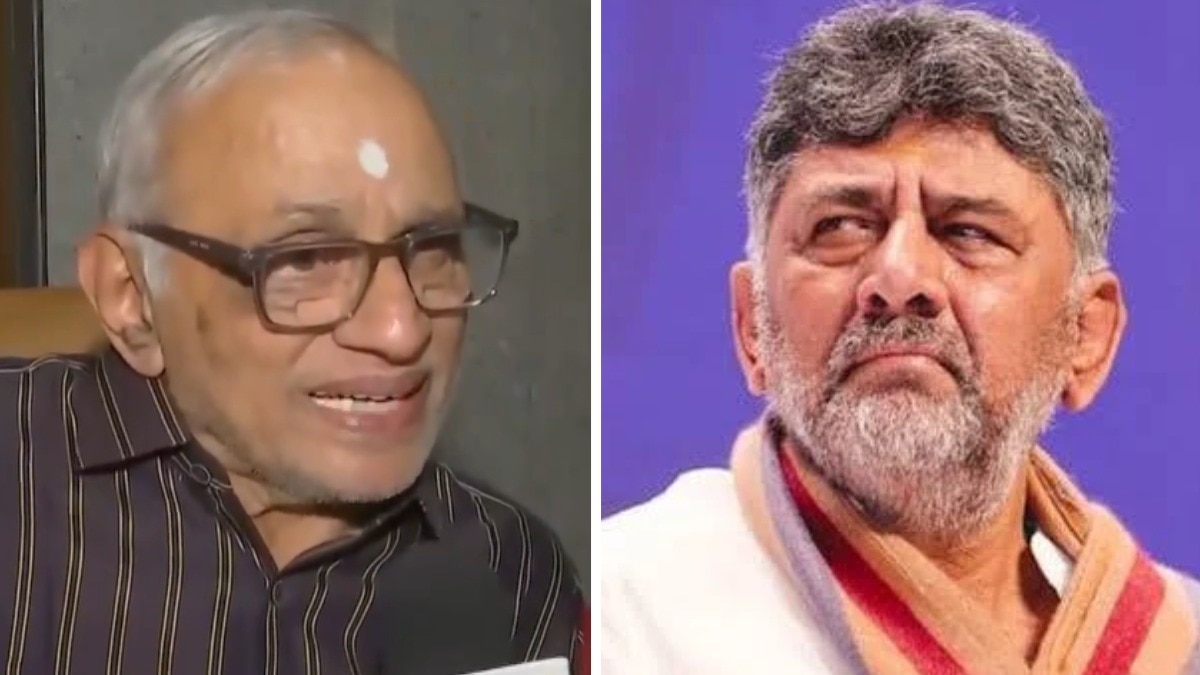 द्वारकानाथ गुरुजी ने डीके शिवकुमार को लेकर कई दावे किए हैं (Photo- Social Media)