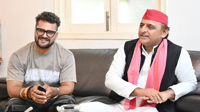 अखिलेश यादव पर बोले खेसारी लाल (Photo: X/yadavakhilesh)