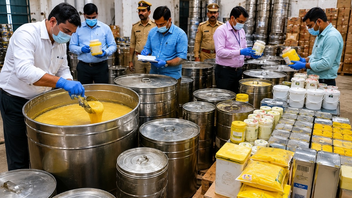 घी माफियाओं पर शिकंजा.(Photo: AI-generated)