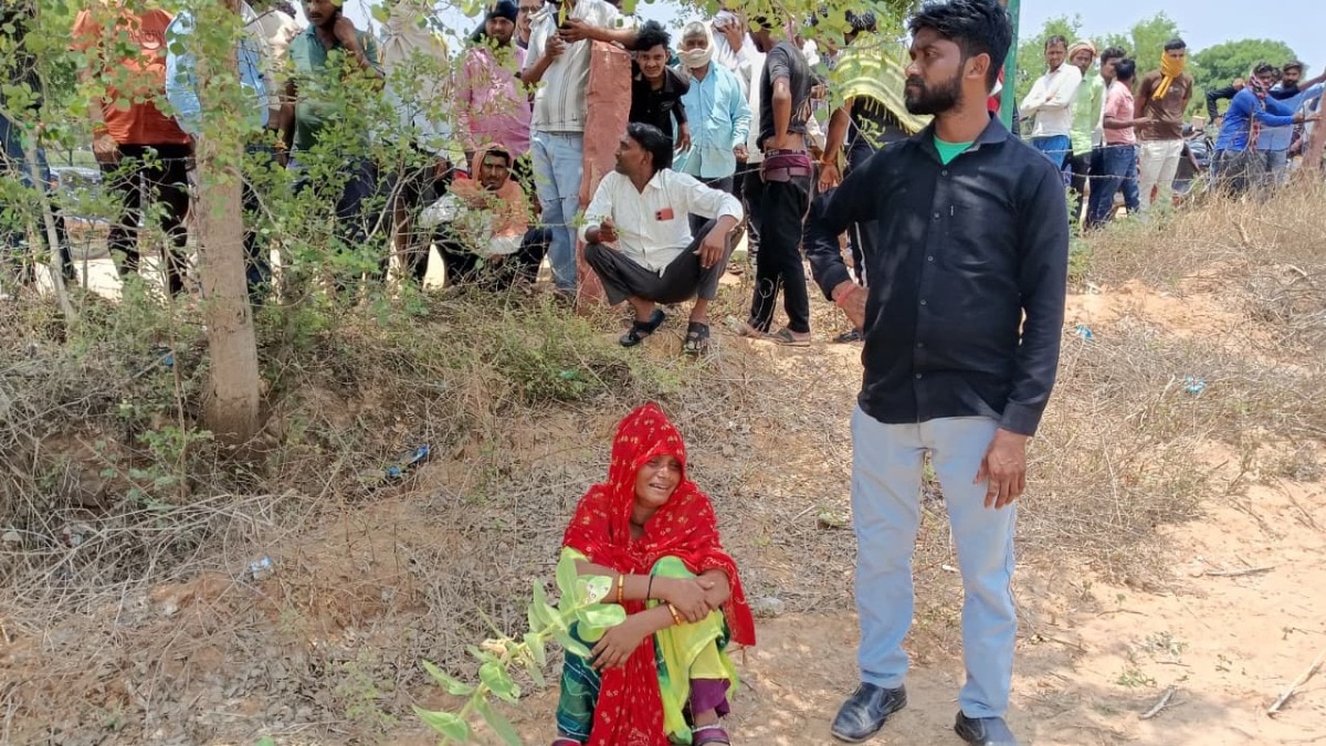 युवक की हत्या की आशंका.(Photo: Umesh Mishra/ITG)