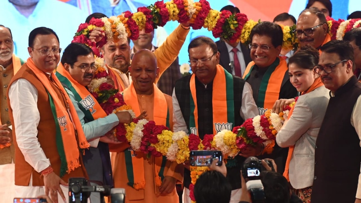 दिल्ली में पंकज चौधरी की टीम के लिए सियासी मंथन (Photo-BJP)