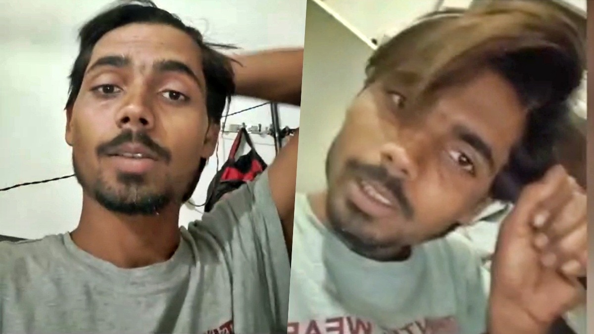 Moradabad Suicide Video (Photo- Screengrab)