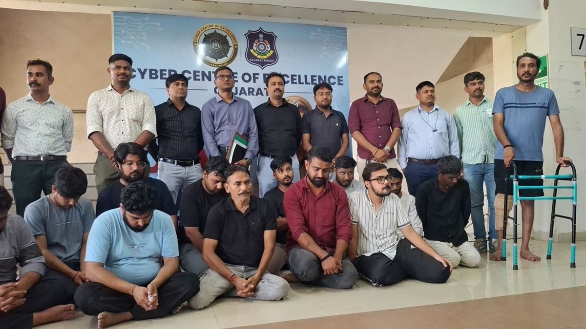 गुजरात पुलिस पकड़े गए आरोपियों से पूछताछ कर रही है (फोटो-ITG)