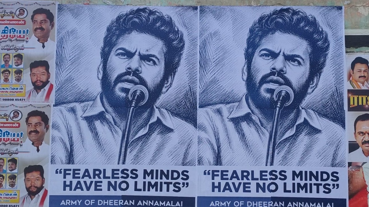 Posters across Coimbatore spark speculation over Annamalai's next move