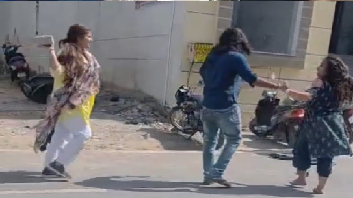 प्रेम प्रसंग के शक में हाई-वोल्टेज ड्रामा. (Photo: Screengrab)