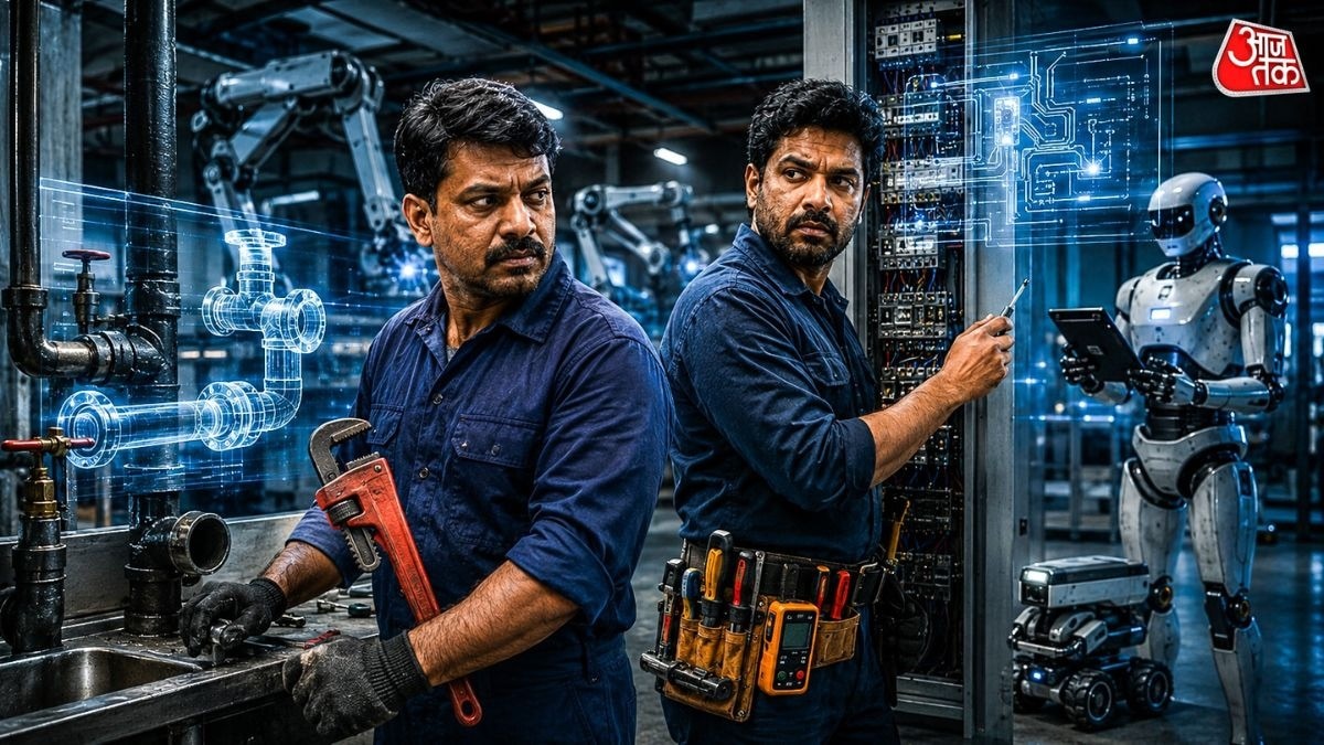 Plumbers and electricians not safe from AI