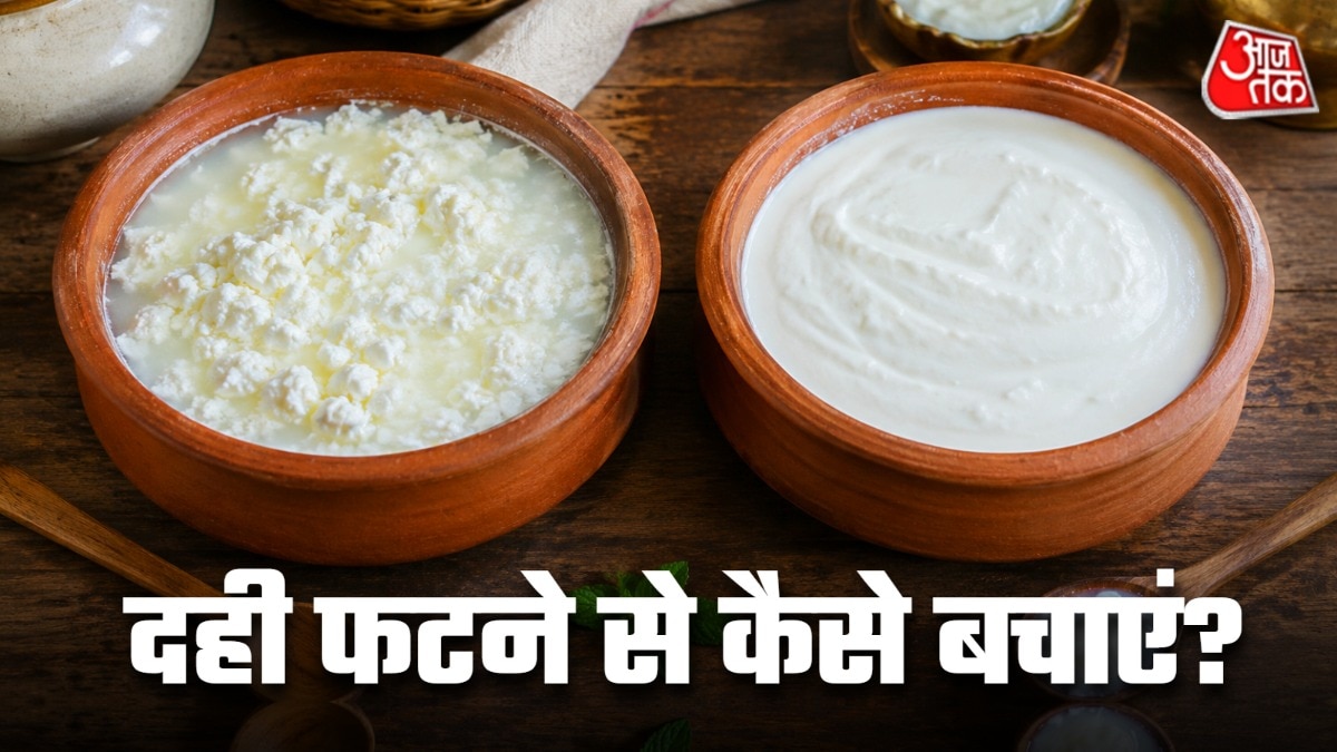दही फटने पर अपना टेस्ट बजल देता है. (Photo: AI generated)